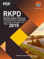 RKPD Pemerintah Daerah Kabupaten Banggai Laut Tahun 2019 | PDF