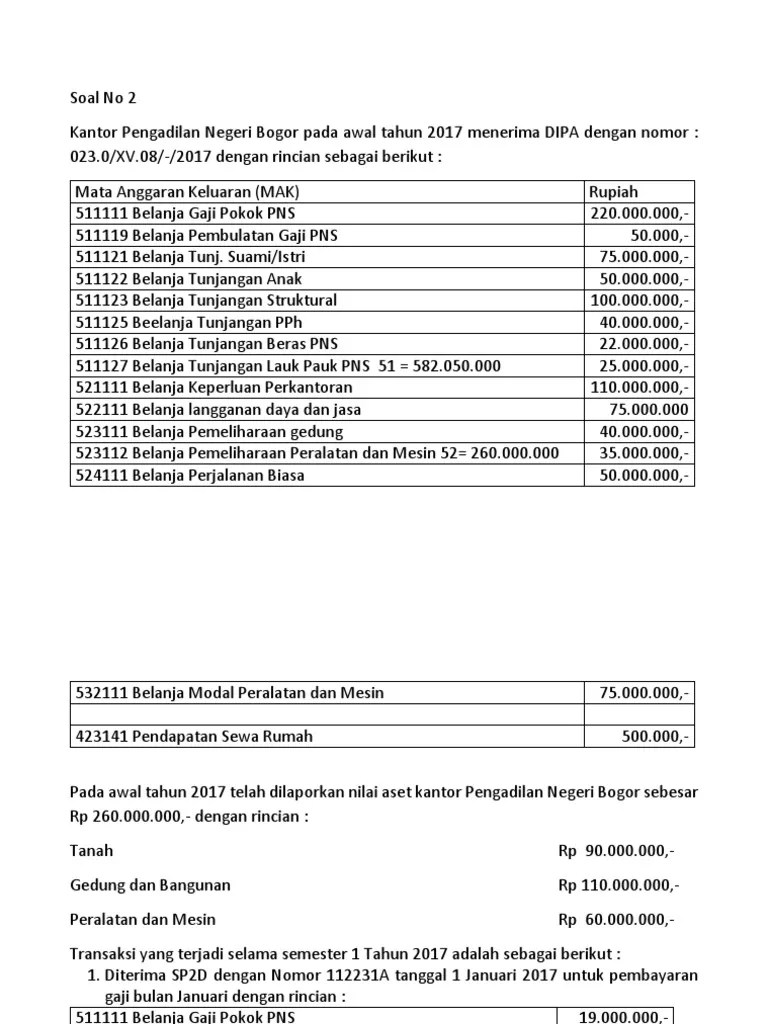 Soal No 2 | PDF