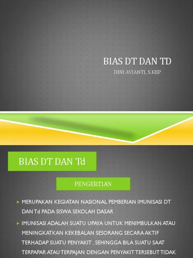 Bias DT TD 2017 | PDF