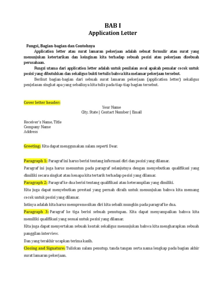 Pada chapter 4 buku paket bahasa inggris kelas 12 sma, dijelaskan mengenai let's apply for a job yang menjabarkan cara menulis surat lamaran . Materi Application Letter Pdf