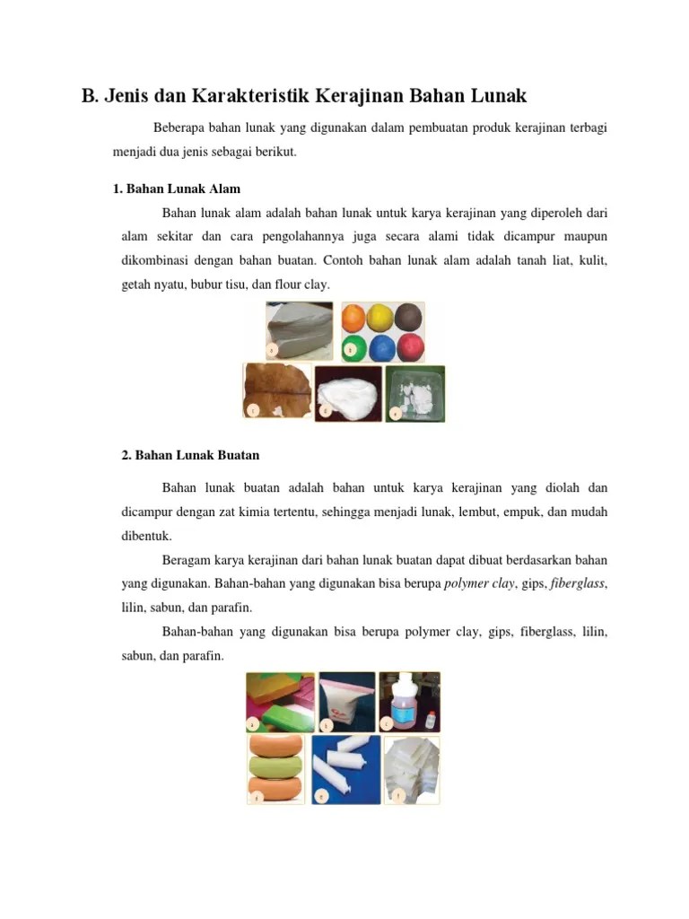 Jenis Bahan Lunak | PDF