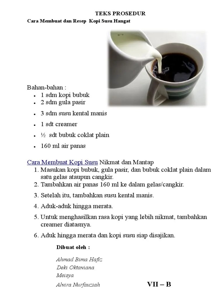 Teks Prosedur | PDF
