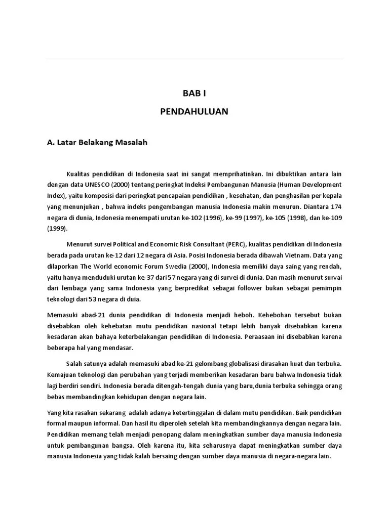 Makalah Pendidikan | PDF