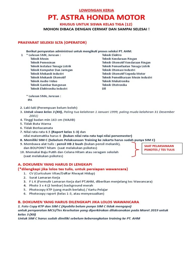 Emailcontoh cv untuk yang belum pernah bekerjacontoh daftar riwayat hidup anak sekolahcv teknik kendaraan ringancontoh cv lulusan smk. Contoh Cv Lulusan Smk Otomotif Dokumen Hanna