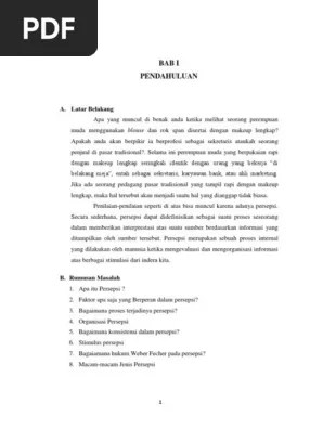 Makalah Psikologi | PDF