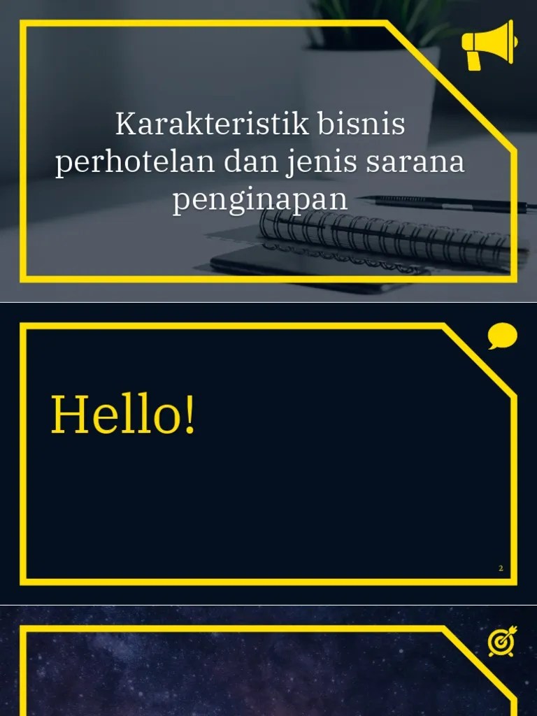 Karakteristik Hotel | PDF
