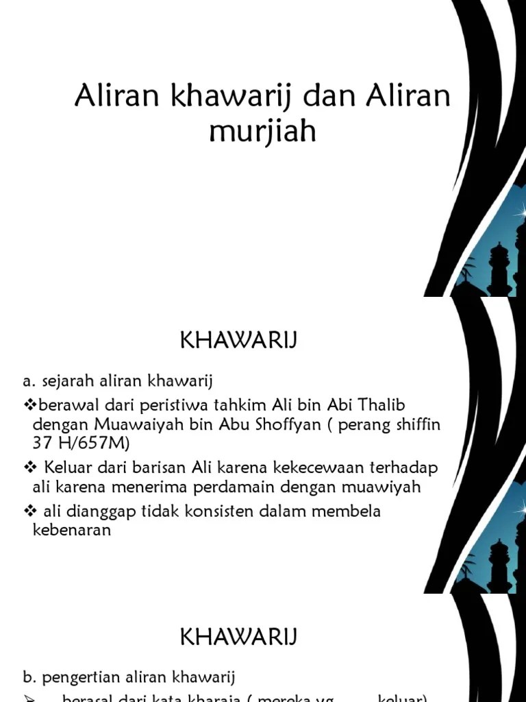 Aliran Ilmu Kalam | PDF