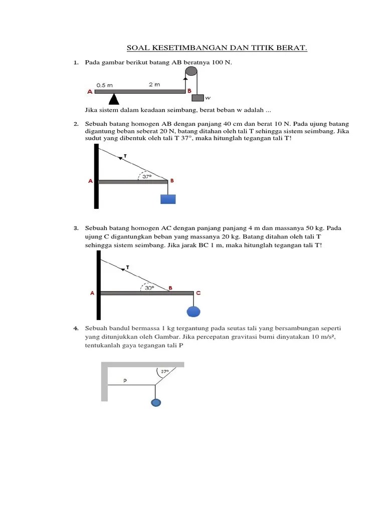 Latihan Soal FISIKA XI | PDF