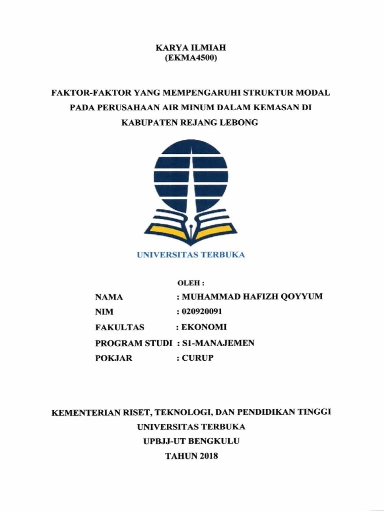 Fekon, fisip, fmipa, dan pps. Karil Muhammad Hafizh Qoyyum 20181 Lkam Pdf