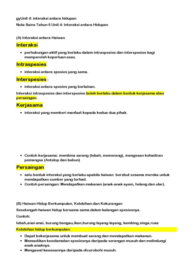 Jenis Interaksi Antara Buran Dan Umang-Umang / Buran Dan Umang Umang