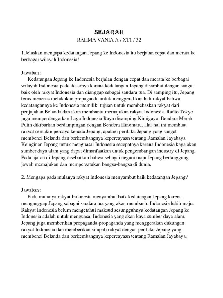 SEJARAH Materi 1 | PDF