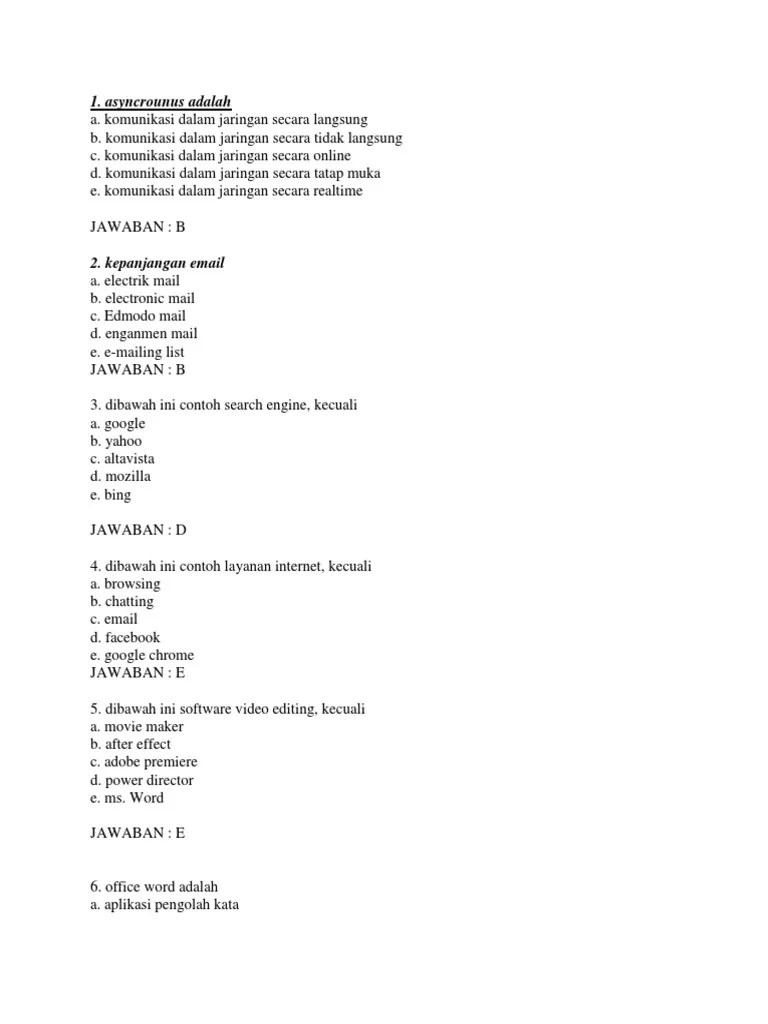 Soal Simdig 75 Soal | PDF