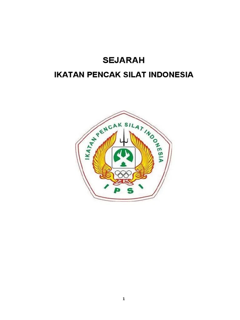 Distro ipsi asli madiun kaos ipsi pencak silat seni bela diri indonesia . Sejarah Ipsi Pdf