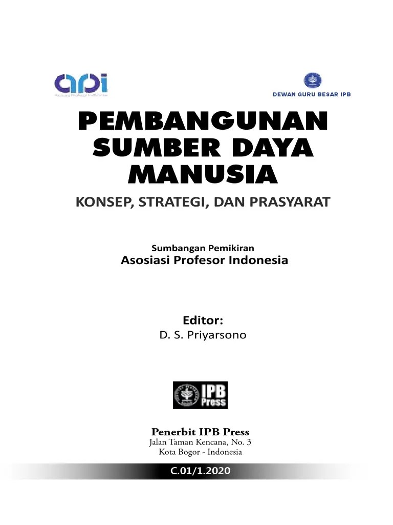 Buku Sumbangan Pemikiran API 2020 | PDF