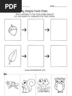 A consumer picks survey found consumer scores of america's popular restaurants. Food Chain Printables For Kindergarten And First Grade 33 Pdf
