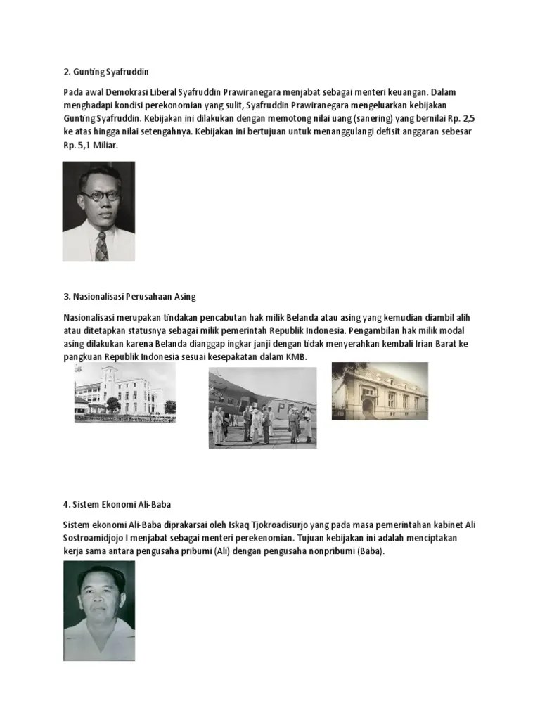 1.2.2 sistem ekonomi gerakan benteng. Gkc 2