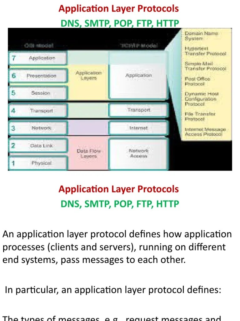 Application Layer | PDF | Domain Name System | Internet Protocol Suite