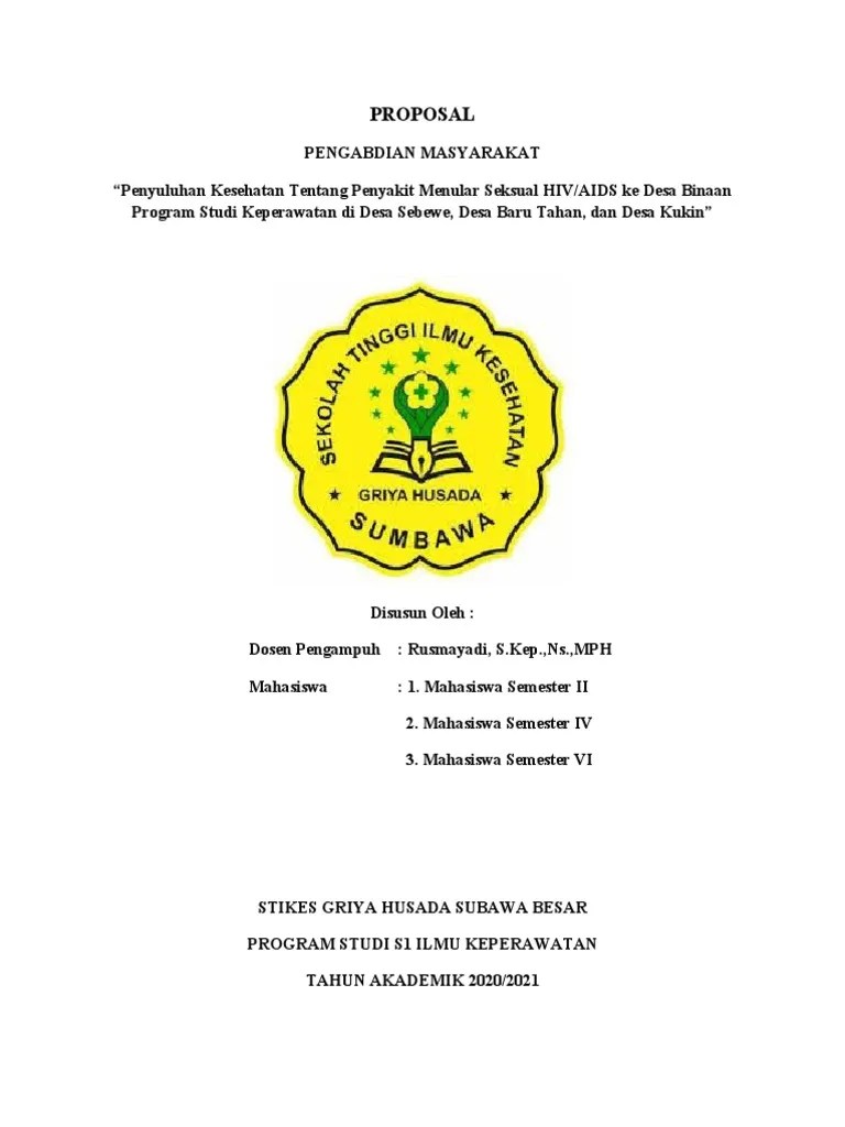 Proposal Pengabdian Masyrakat | PDF