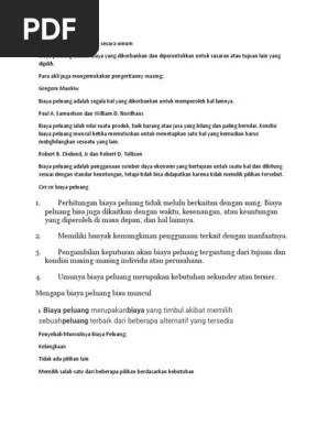 19.10.2021 · terdapat banyak kemungkinan dalam menggunakan biaya peluang. Pengaruh Ekonomi Terhadap Sma F Db Pdf