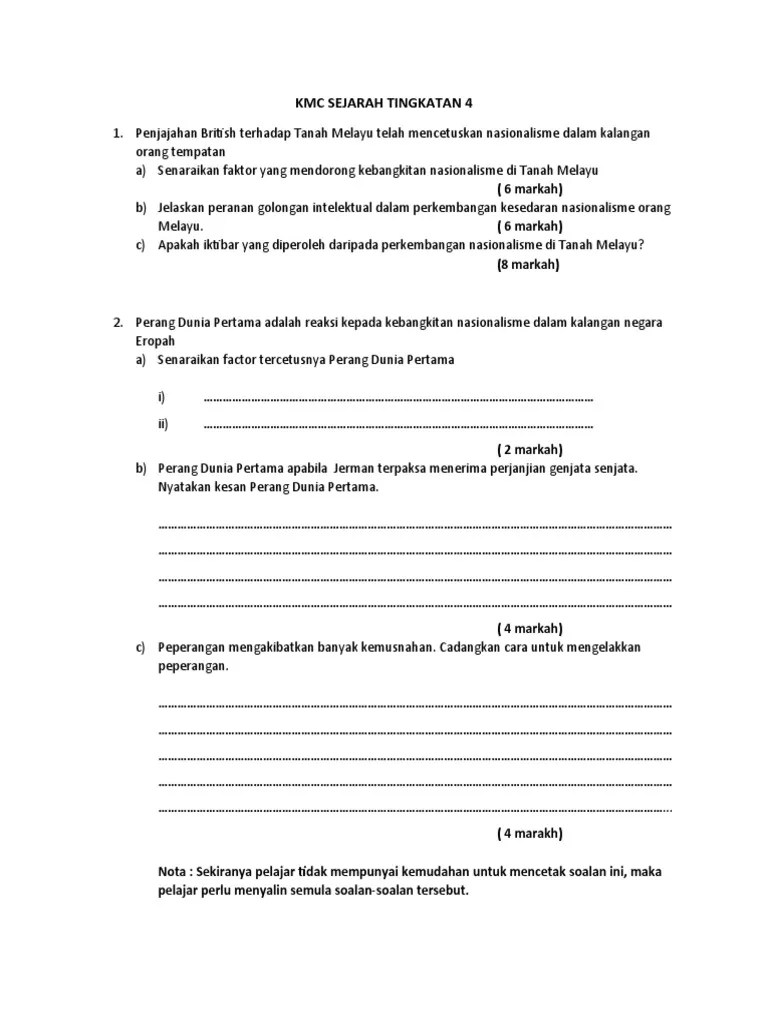 Here is an index of about kajian kes sejarah tingkatan 4 bab 2 best by just inserting characters you could 1 piece of content to as much . Nasionalisme Tingkatan 4 Sejarah Tingkatan 4 Bab 2 Kebangkitan Nasionalisme