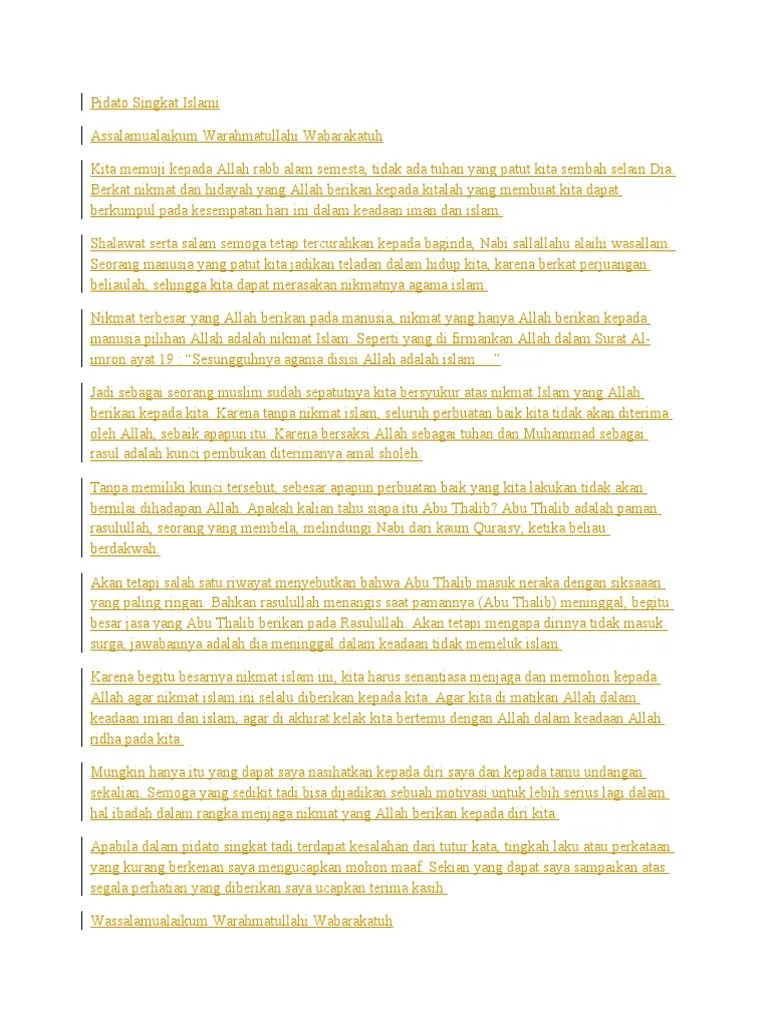 Contoh Teks Pidato Singkat Tentang Motivasi Untuk Pantang Menyerah //  Kumpulan Contoh Terbaru