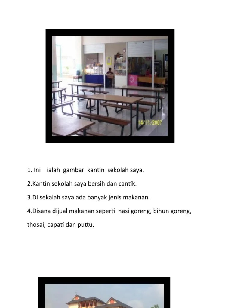 Sisi kiri gambar adalah nasi goreng stroberi, dan sisi kanan adalah seledri goreng stroberi. Ini Ialah Gambar Kantin Sekolah Saya Pdf