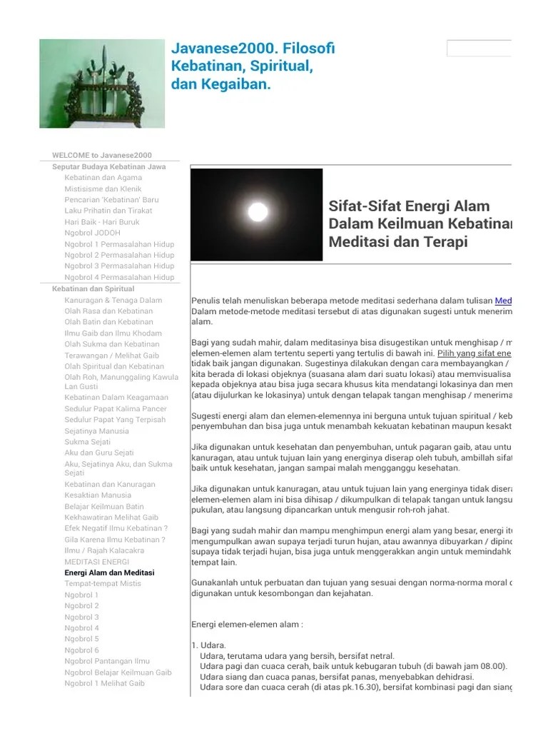 Akan tetapi, di dunia nyata, gravitasi hanya menarik kita ke bawah, kembali ke bumi. Energi Alam Dan Meditasi Javanese2000 Filosofi Kebatinan Spiritual Dan Kegaiban Pdf