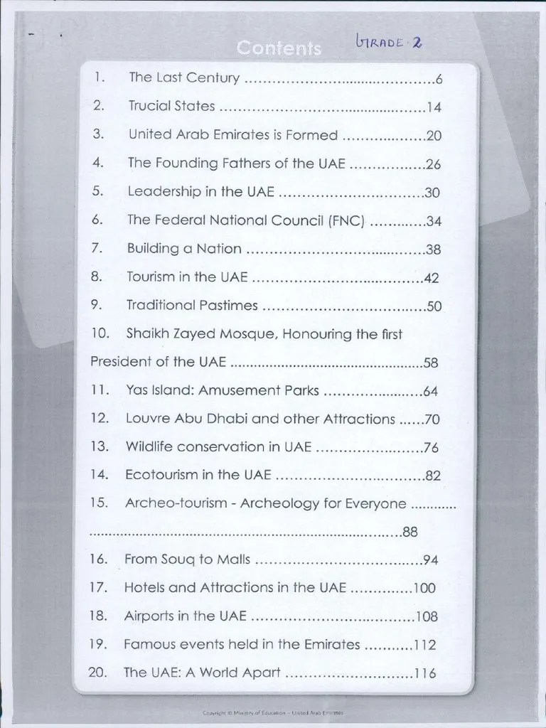 grade 2 uae sst compressed pdf united arab emirates business