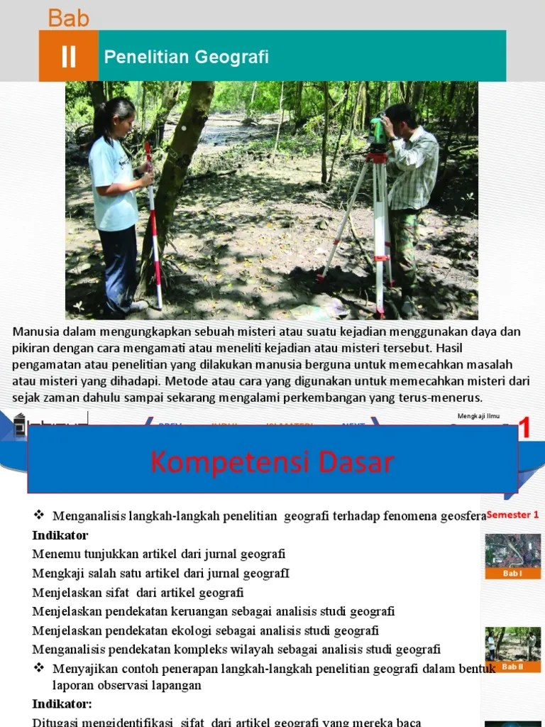 Penelitian Geografi | PDF