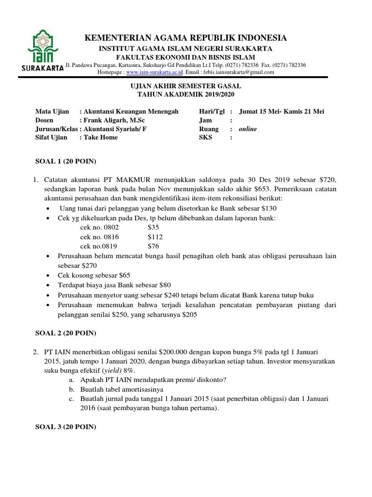 Pilih mapel administrasi perkantoran agribisnis aneka ternak agribisnis hasil pertanian agribisnis pembibitan dan kultur jaringan agribisnis perikanan agribisnis produksi tanaman agribisnis produksi ternak agribisnis rumput laut agribisnis sumberdaya. Soal Uas Akm Pdf
