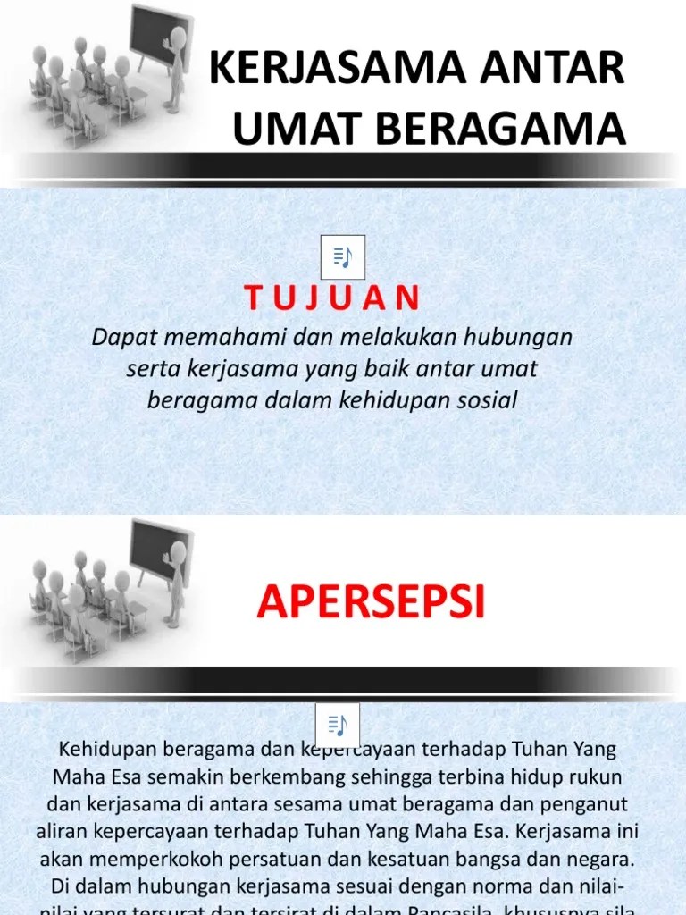 Kerjasama Antar Umat Beragama | PDF