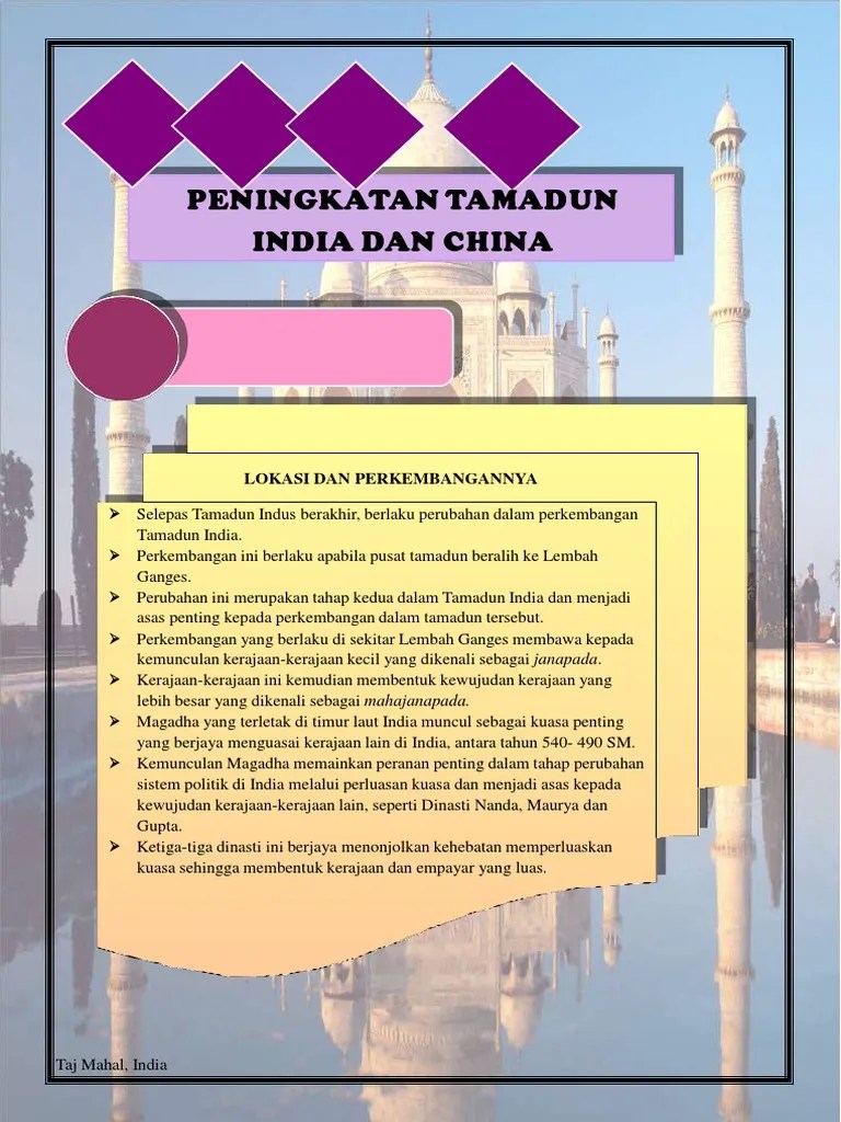 Tamadun awal dunia (bahagian 2). Tingkatan 1 Sejarah Bab 7 Pdf Pdf