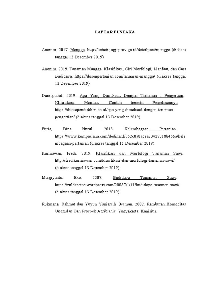 Daftar Pustaka | PDF