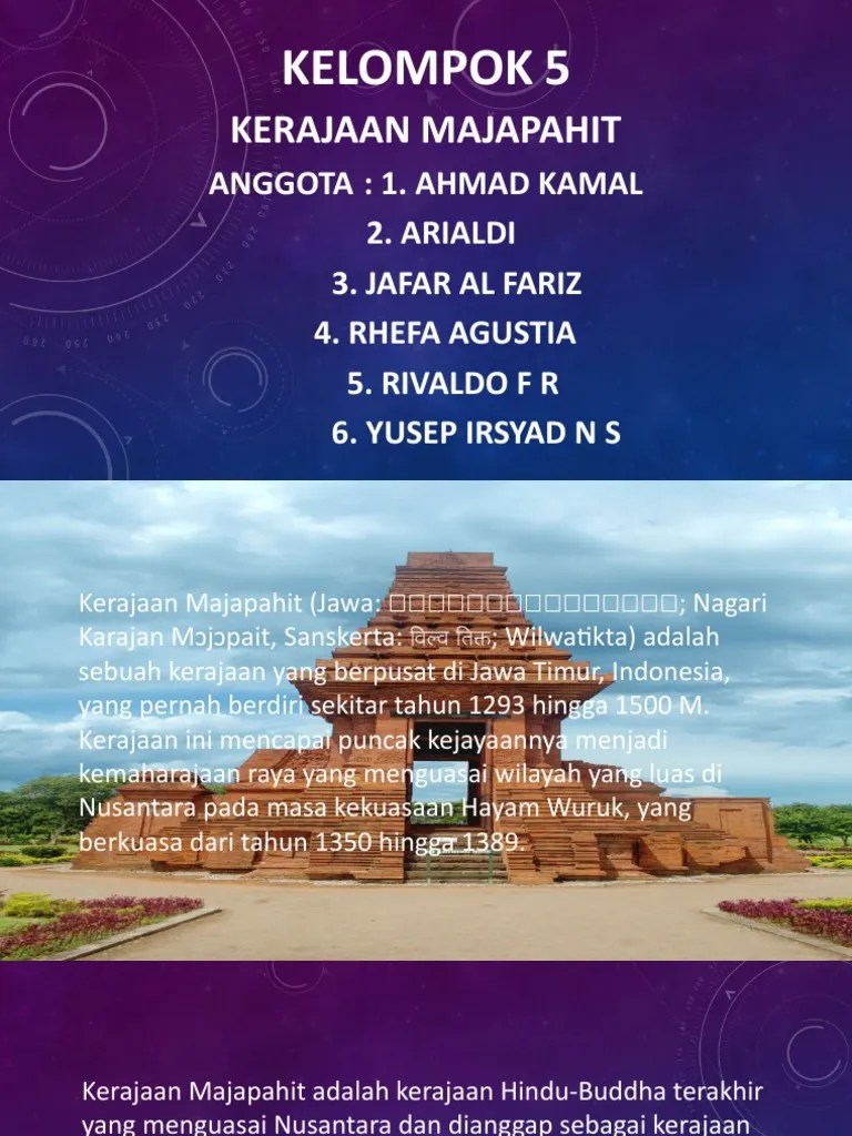 Kerajaan Majapahit Didirikan Oleh