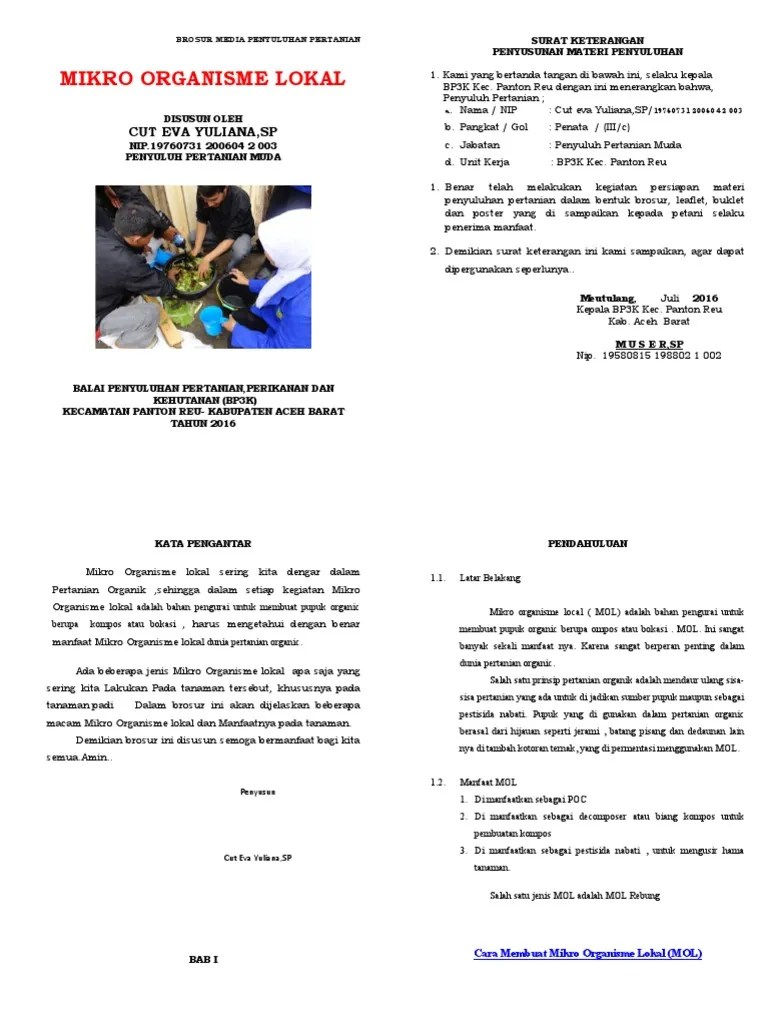 Membuat Mikroorganisme Lokal | PDF