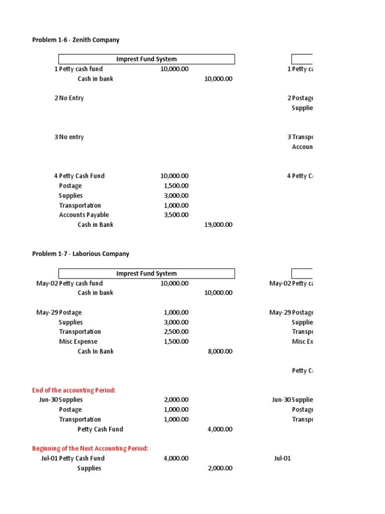 FINAC1 Problems Solutions 1 | PDF | Debits And Credits | Cheque