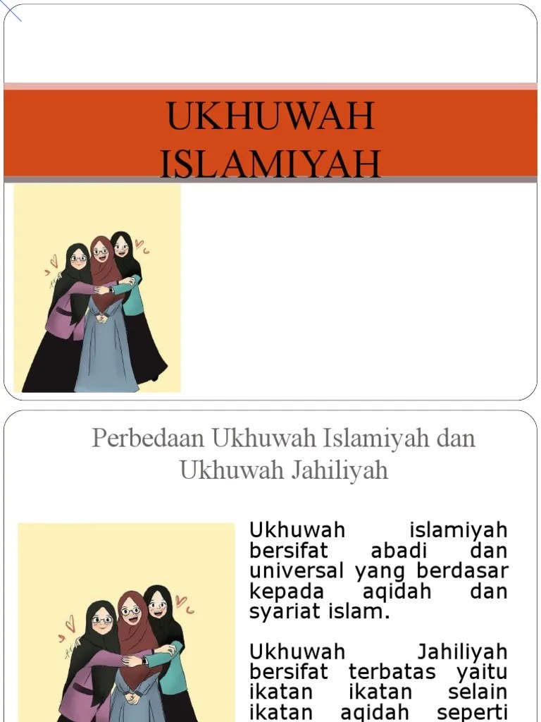 Jelaskan Pengertian Ukhuwah Islamiyah Ukhuwah Wathaniyah Dan Ukhuwah  Basyariyah