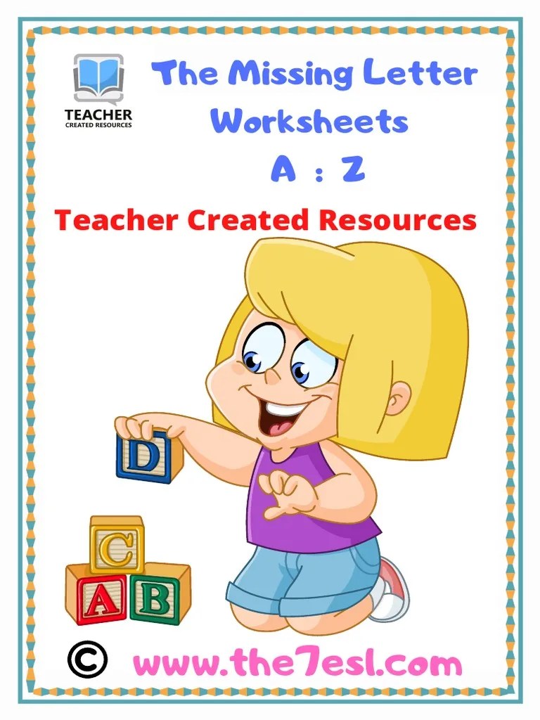 the missing letter worksheets pdf pdf