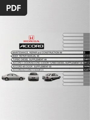 Nht 2.9 speaker original owners manual. Honda Esm Accord 1998 Pdf Piston Ignition System