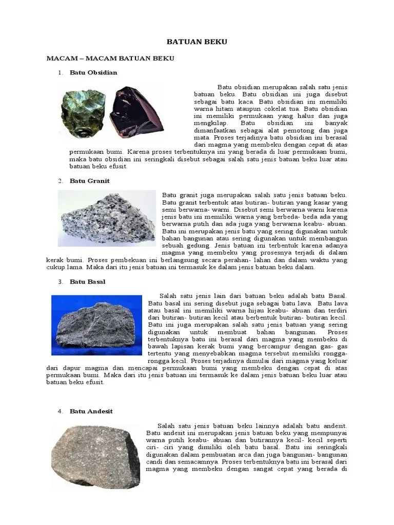 Batuan Beku | PDF
