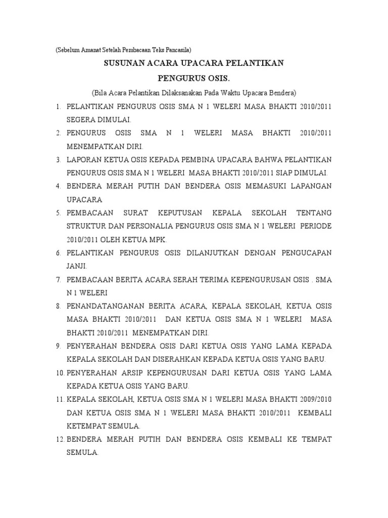 Susunan pembina dan pengurus osis sma negeri ampana kota periode tahun pelajaran 2020/2021 sebagaimana terlampir dalam keputusan ini :. Contoh Sk Pengurus Osis Smk Terbaru Beinyu Com