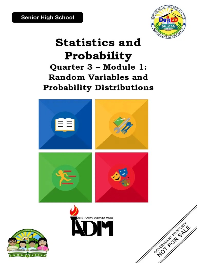 statistics probability q3 mod1 random variables and probability distributions pdf probability distribution random variable
