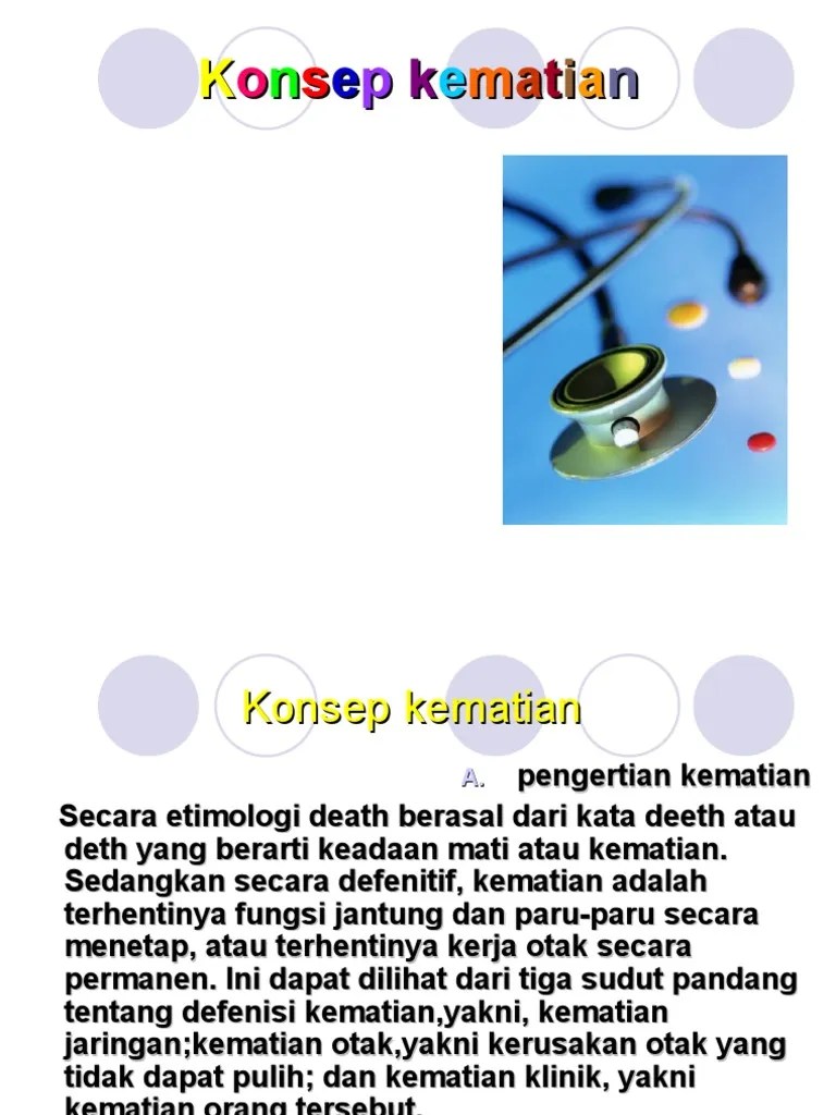 KDM Konsep Kematian | PDF