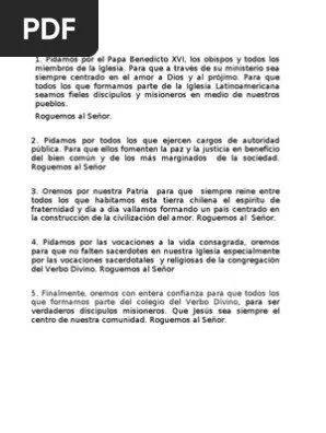 To revisit this article, select. Peticiones Misa Pdf Misa Liturgia Iglesia Catolica