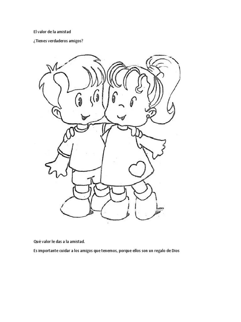 Para otras acepciones, véase amigo (desambiguación). El Valor De La Amistad Pdf