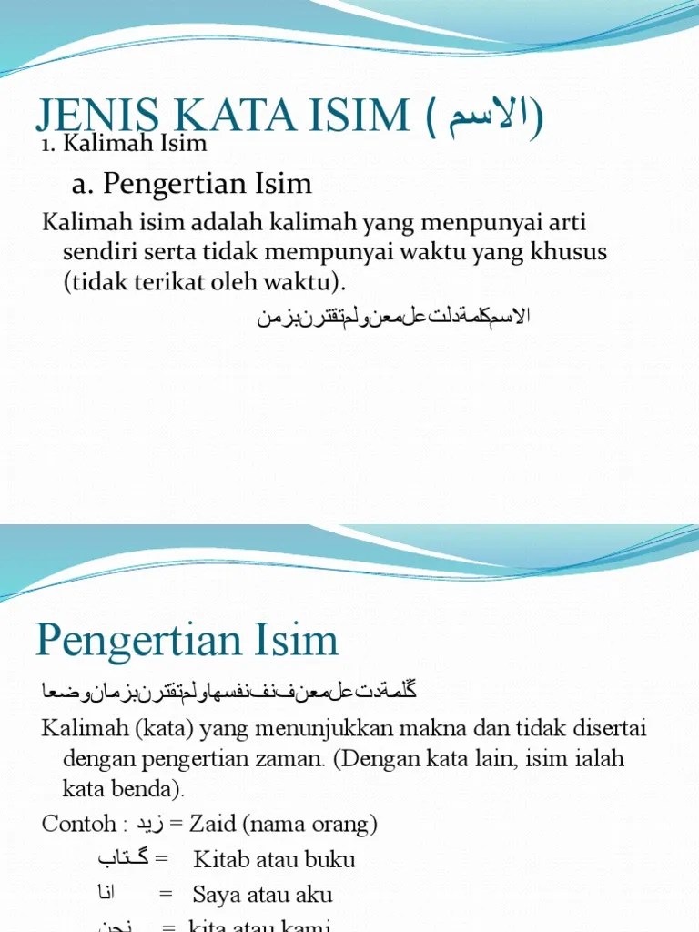B. Arab-Isim | PDF