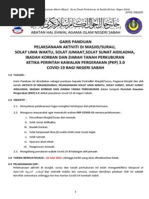 20 agu, 2021 posting komentar. Sop Jheains 18 Julai 2021 Latest Pdf