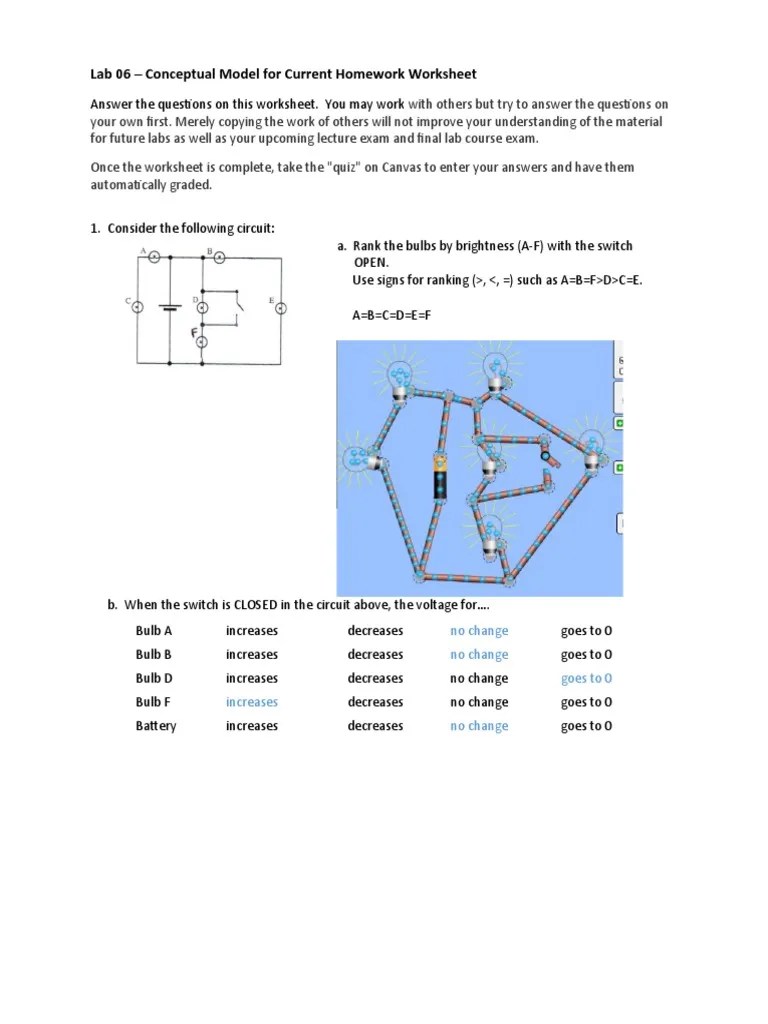 Circuit's fleet of 140 electric cars across the u.s. Lab 06 Homework Conceptual Model For Voltage Pdf Electrical Network Voltage