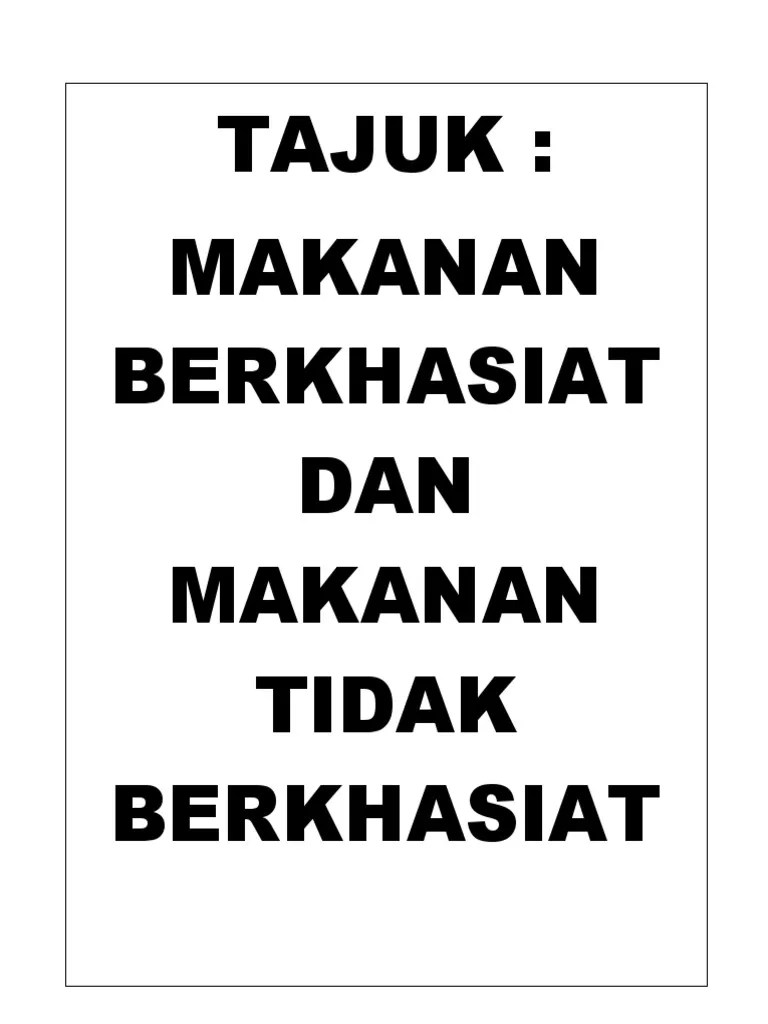 Moms yang ingin memulai pola hidup seimbang dan jauh dari. Makan Bkhasiat Dan X Berkhasiat Pdf