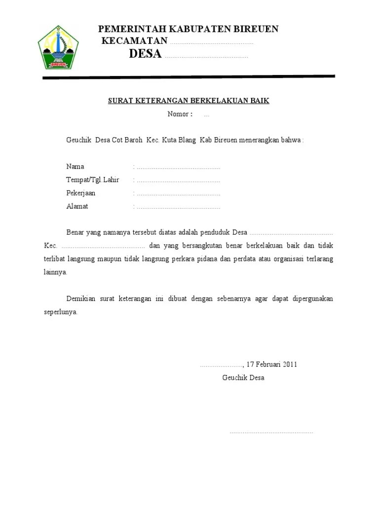 Demikian surat keterangan ini kami buat dengan sebenarnya . Contoh Surat Keterangan Yatim Pdf